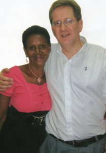 Lorgia conmigo hace dos años.